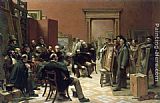 Charles West Cope The Council of the Royal Academy Selecting Pictures for Exhibition painting